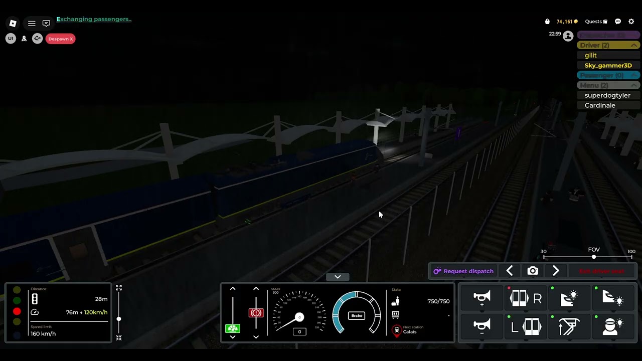 gameplay eurostar sur train sim roblox