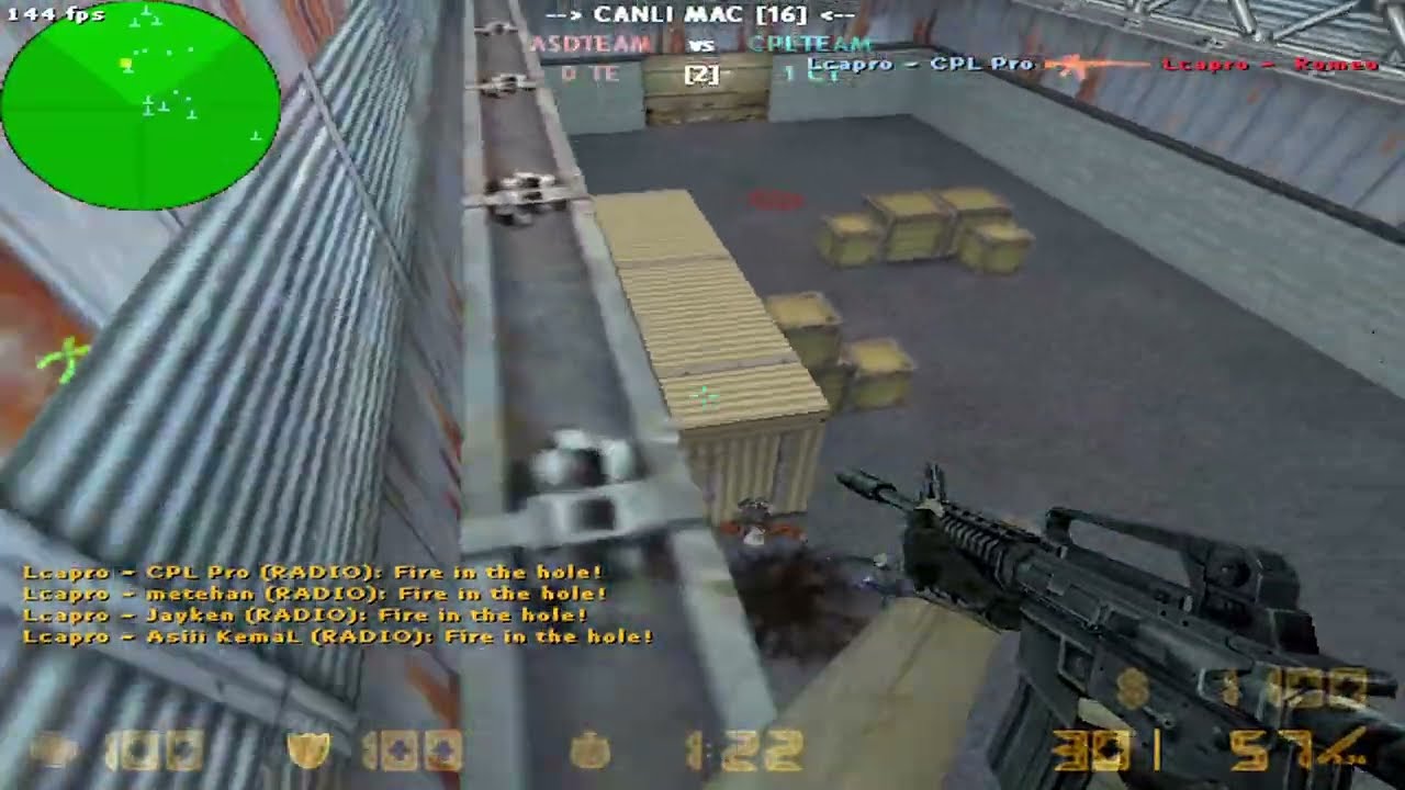 CS 1.6  CLAN MAÇLARI 🔴LCA PRO