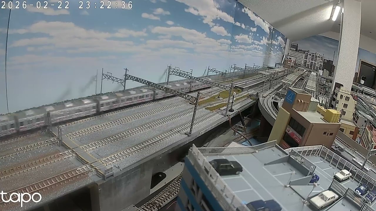 自宅Nゲージレイアウト(TOMIX TNOS)