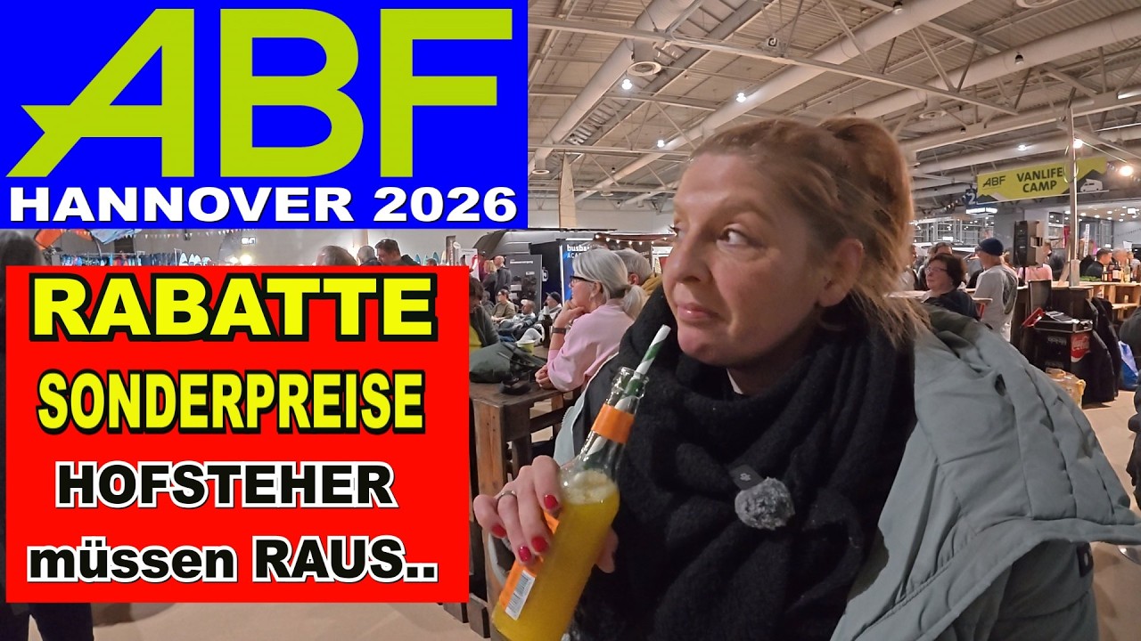 ABF Hannover 2026👉Hofsteher Wohnmobile zum Halben Preis👉Wohnmobil Flops im Preisfall👉Alles mu&szlig; RAUS👌