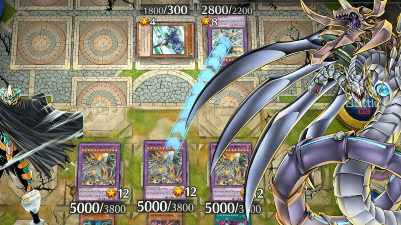 CYBERDARK END END END DRAGON  VS  HERO   [ Yu-Gi-Oh! Master Duel ]