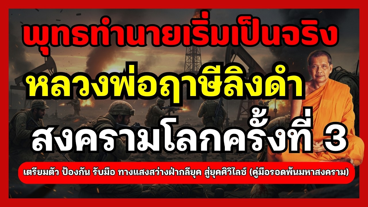 คำทำนายหลวงพ่อฤาษีลิงดำ สงครามโลกครั้งที่ 3 แสงสว่างฝ่ากลียุค สู่ยุคศิวิไลซ์ (คู่มือรอดพ้นมหาสงคราม)