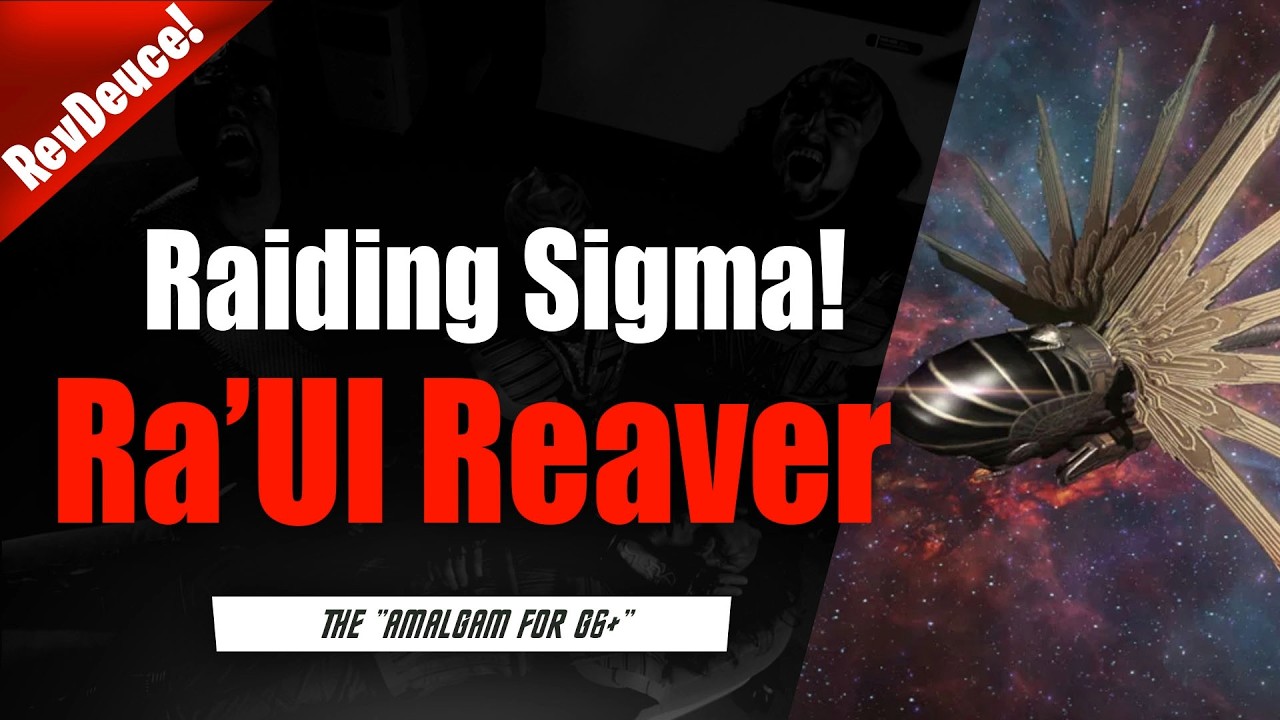 Ra'Ul Reaver | Star Trek Fleet Command ОБЗОР | Рейдер в стиле Amalgam для ресурсов Sigma (G6+)
