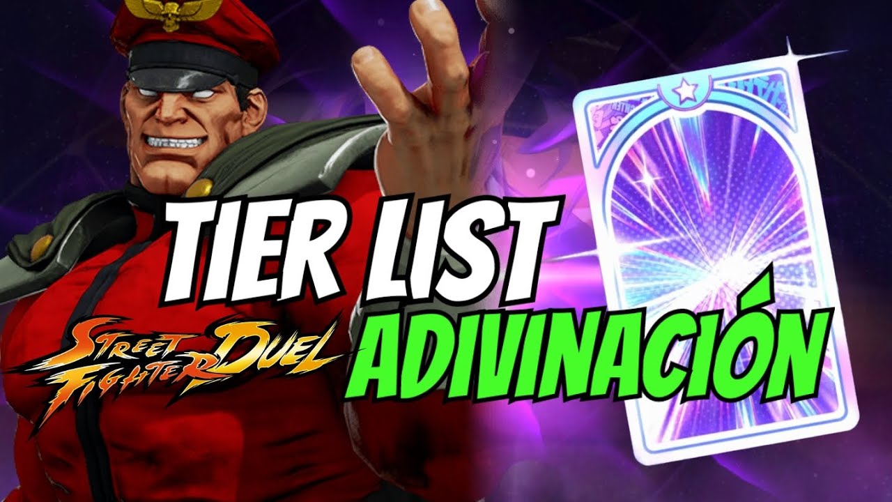 Street Fighter Duel - Tier List Adivinación + Tier List Priorización Adivinación #streetfighter