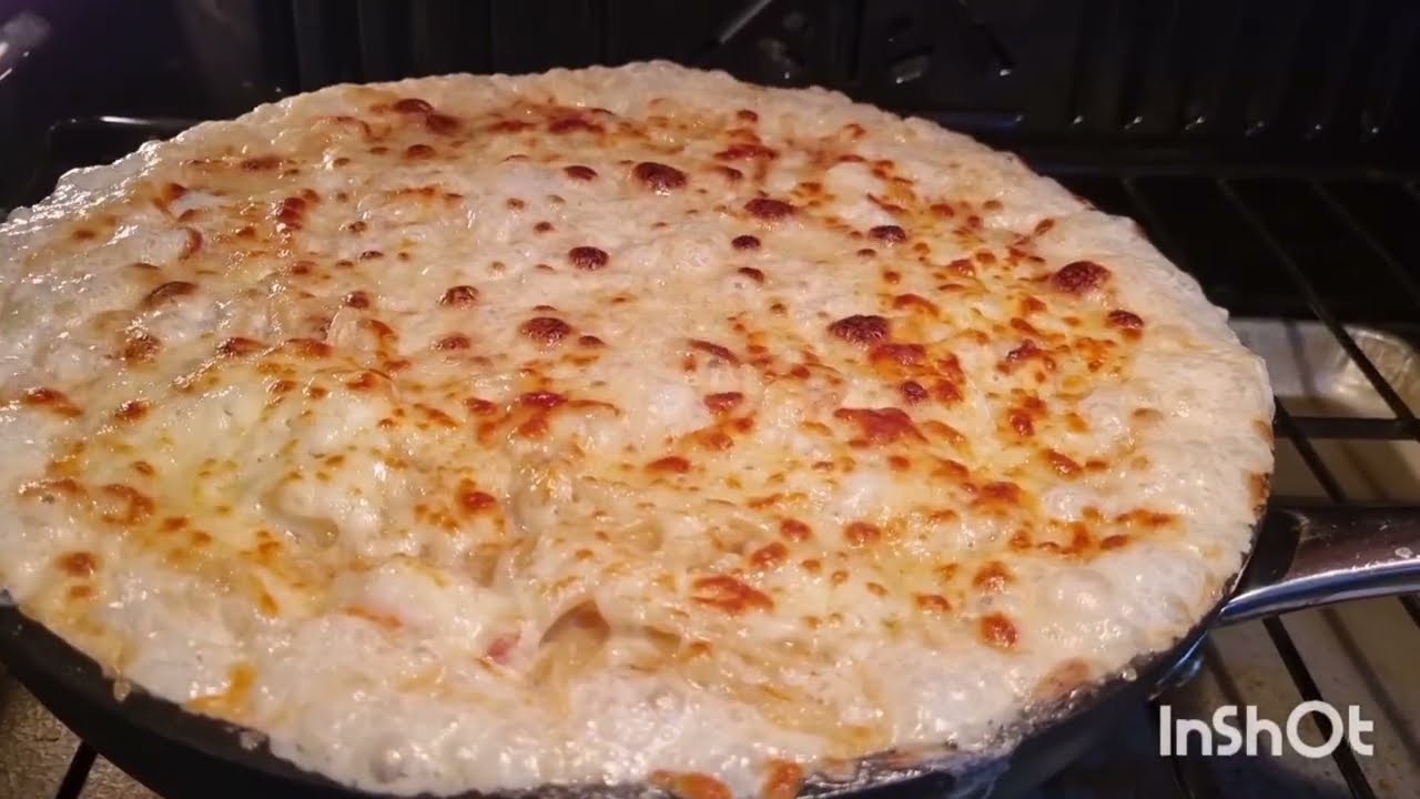 Espagueti Alfredo mit Camaron 