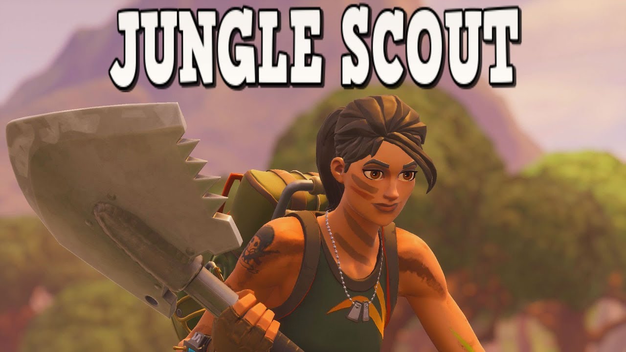JUNGLE SCOUT Fortnite Movie/Montage (lil skies. Creeping)