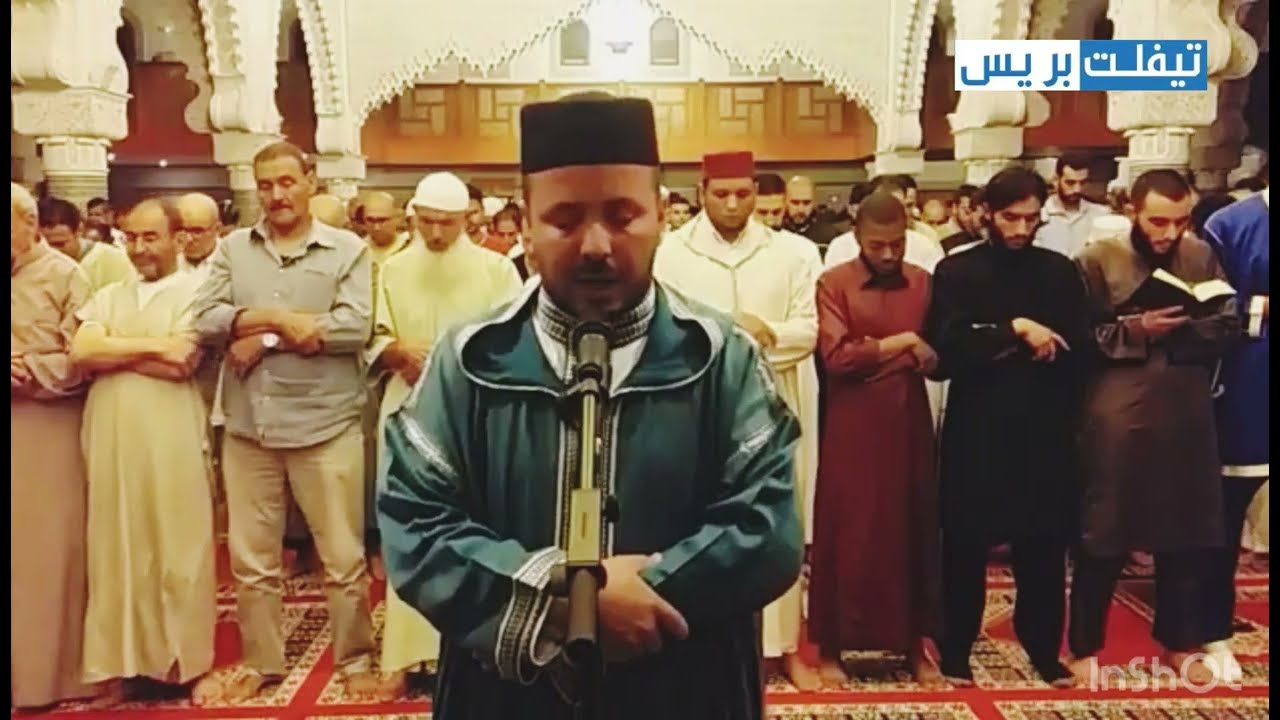 الامام والخطيب والمقرئ محمد حسوة سيؤم المصلين في صلاة التراويح بمسجد القادير بتيفلت..