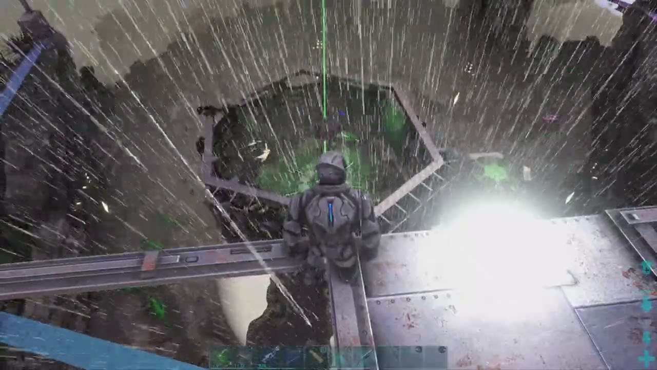 waiting for my first tek shield to deploy. #ark  #tek #arksurvivalevolved #pvp  #arksurvivalascended