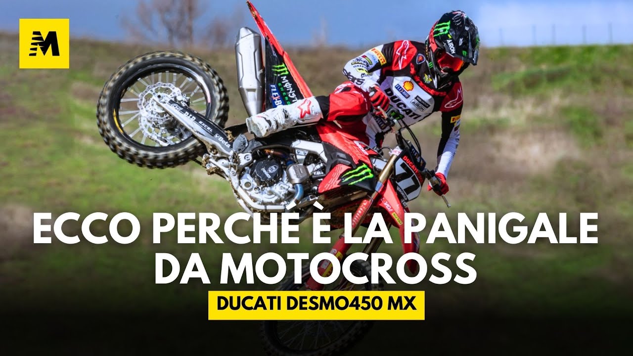 Ducati Desmo450 MX, parla chi l'ha progettata!
