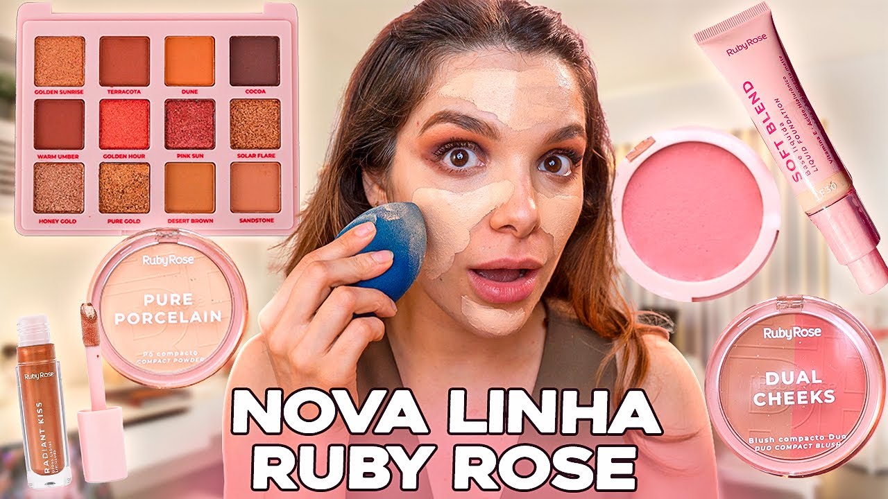 make completa com a NOVA LINHA da RUBY ROSE!