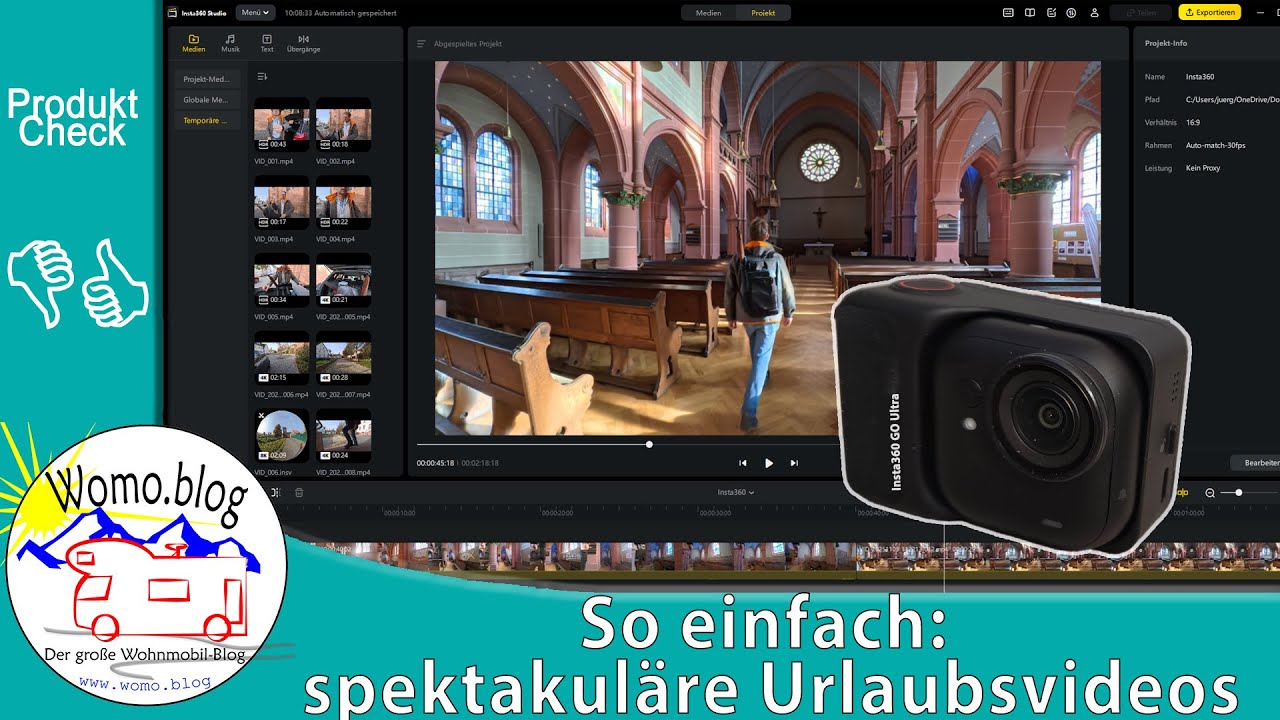 Insta360 GO ULTRA - Hacks & einfache Schnitt-Tricks