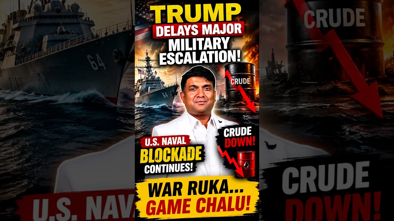 Trump&rsquo;s Big Decision Shocks Markets! Crude Oil Crashes? 🚨 #shorts
