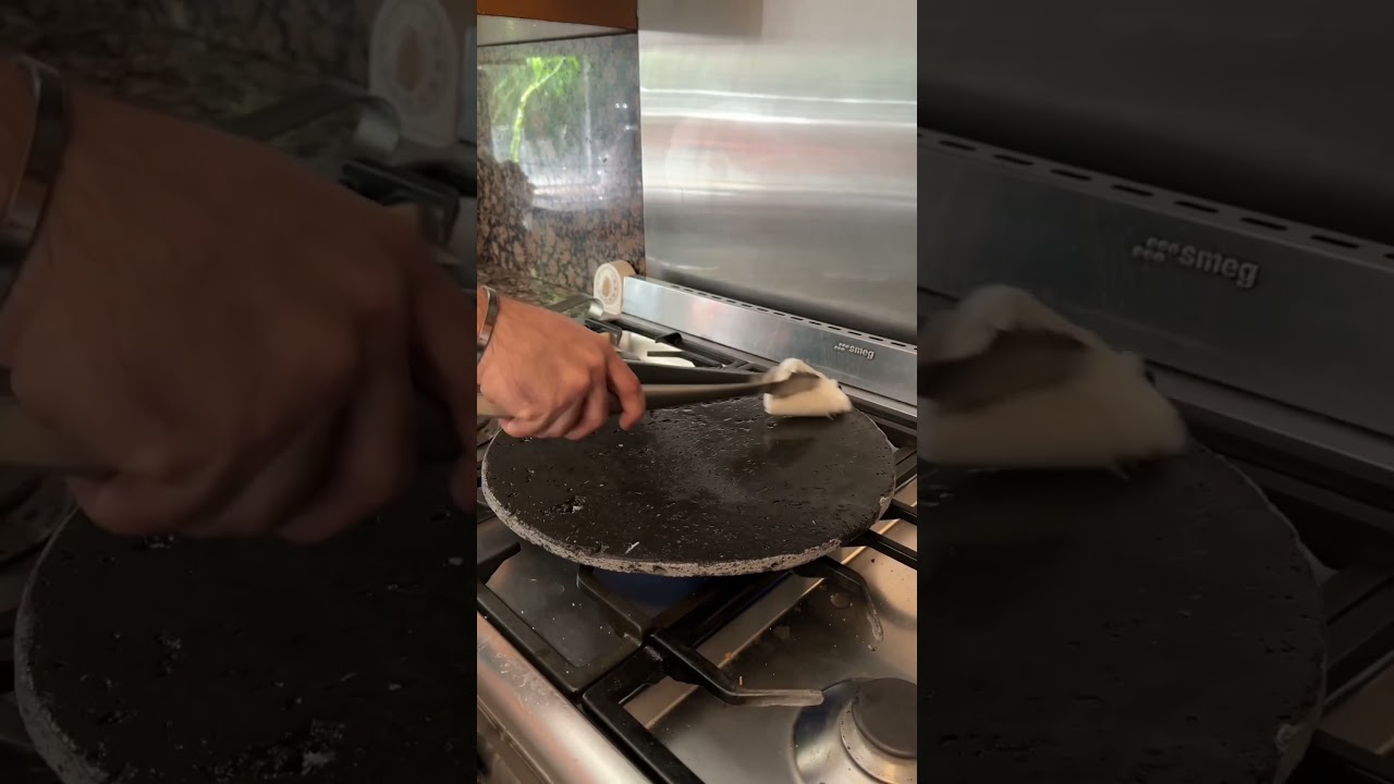 Never use Volcanic Stone Comal 🪨without doing this First #cemcui #volcanicstone#cookingstone#comal