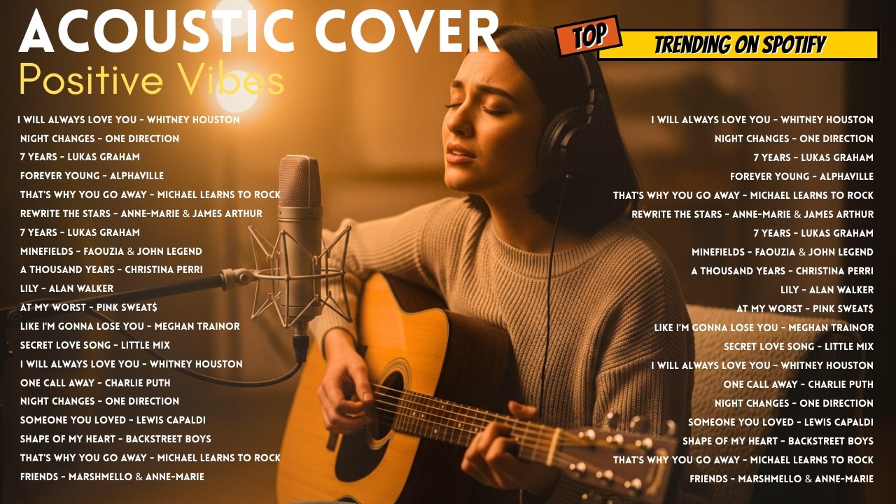 This Music Will Touch Your Soul 💖🎧 || English Acoustic Cover Songs You’ll Never Forget – TikTok Hits