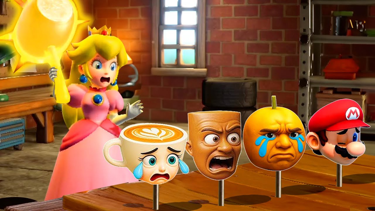 Super Mario Party Jamboree Minigames - Peach Vs Daisy Vs Rosalina Vs Pauline (Master Difficulty)