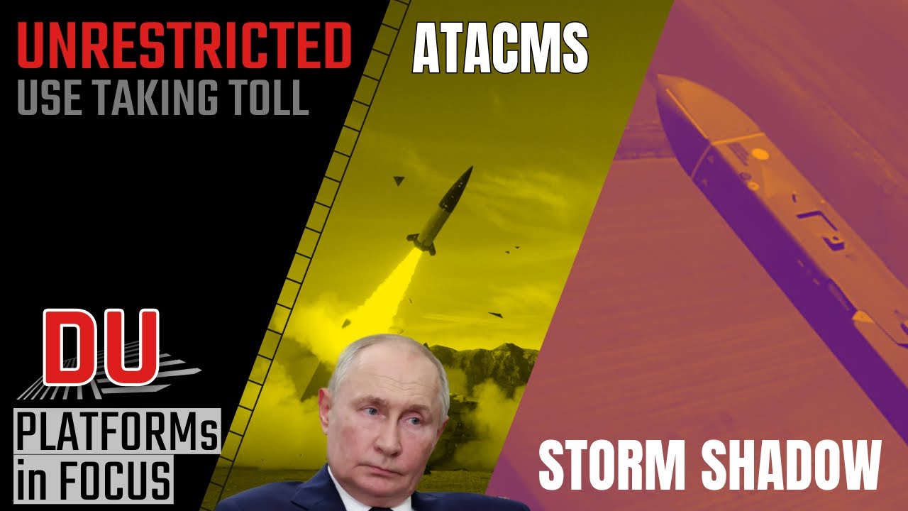 How unrestricted use has now enabled #ATACMS & #StormShadow to take full toll on #Russia ?