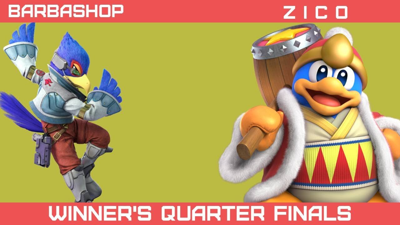 Barbashop (Falco) vs Z I C O (King Dedede) - Flashback Fightclub [234]