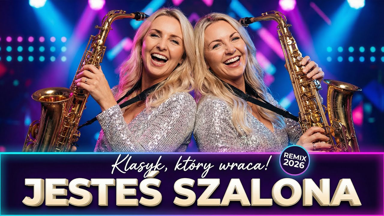 Jesteś Szalona! – Najlepsza Wersja Saksofonowa do tańca 2026 💃🔥 | Piosenka Disco Polo  Saksofonistki