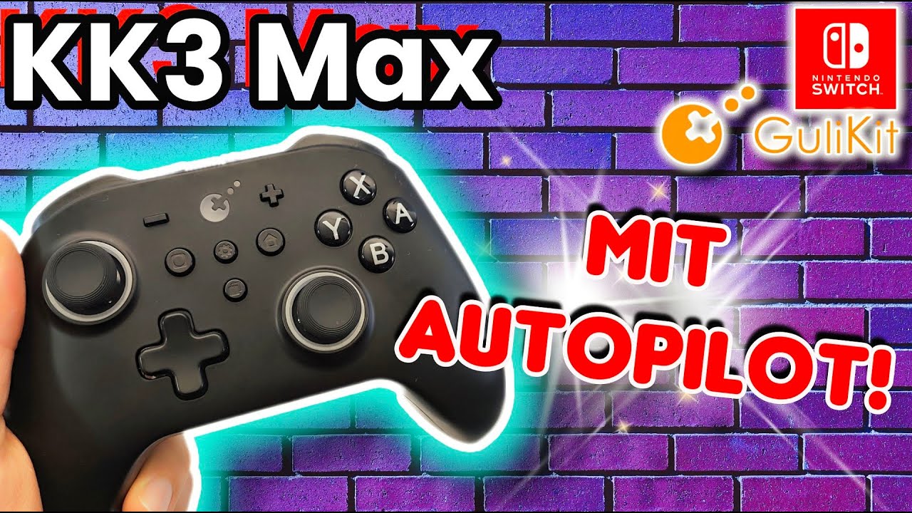 Bester Nintendo Switch Controller, + Smartphone und PC, GuliKit KK3 Max