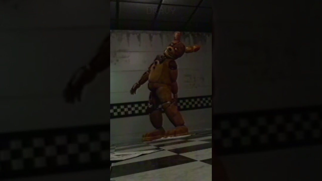 William Afton Gets SPRINGLOCKED #fnaf #springtrap #springlock #fvenightsatfreddy  #fnafvhs
