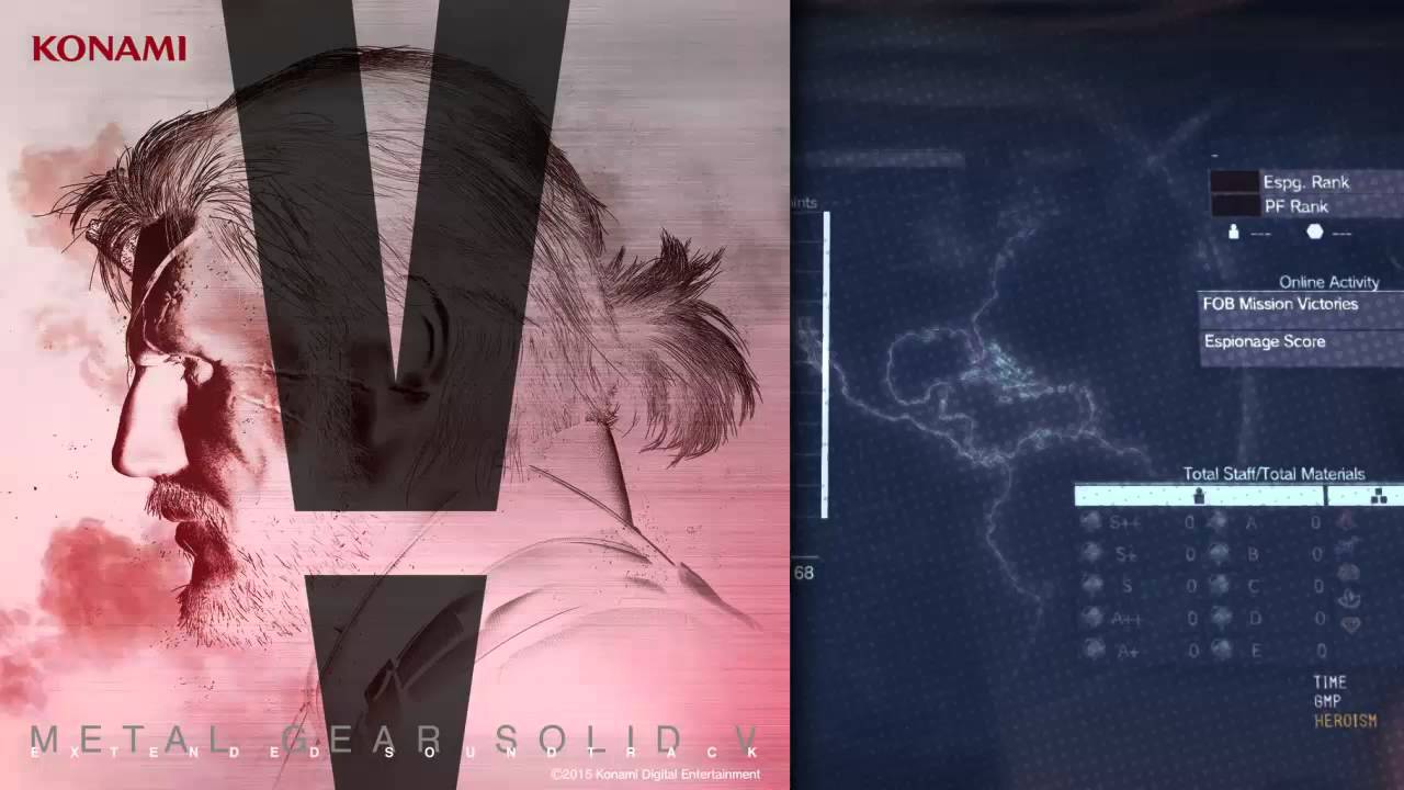 METAL GEAR SOLID V: THE PHANTOM PAIN - EXTENDED SOUNDTRACK [Forward Operating Base - FOB Menu]