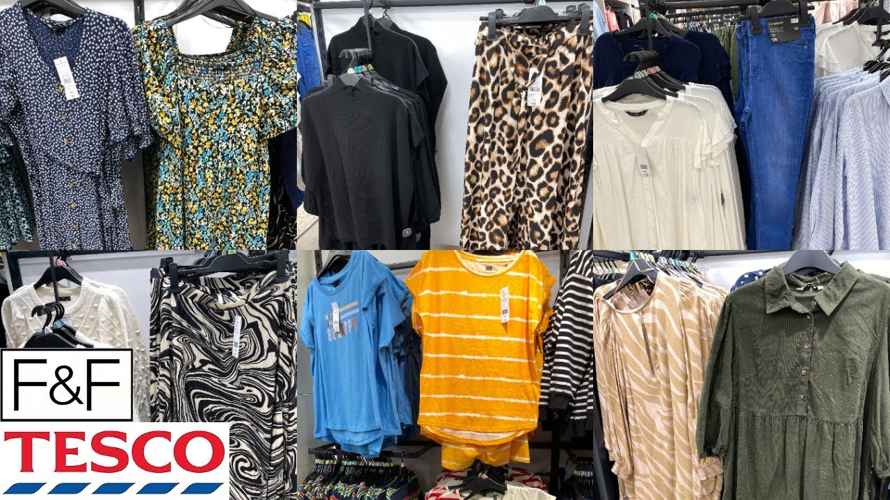 TESCO F&F WOMENS CLOTHING FEBRUARY 2022 | F&F CLOTHING | TESCO SHOPPING HAUL | TRAVELANDSHOP WITH ME