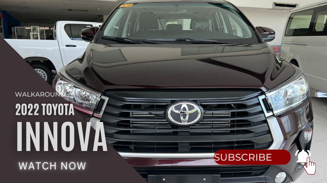 TOYOTA INNOVA 2.8L E DSL AT | BLACKISH RED MICA