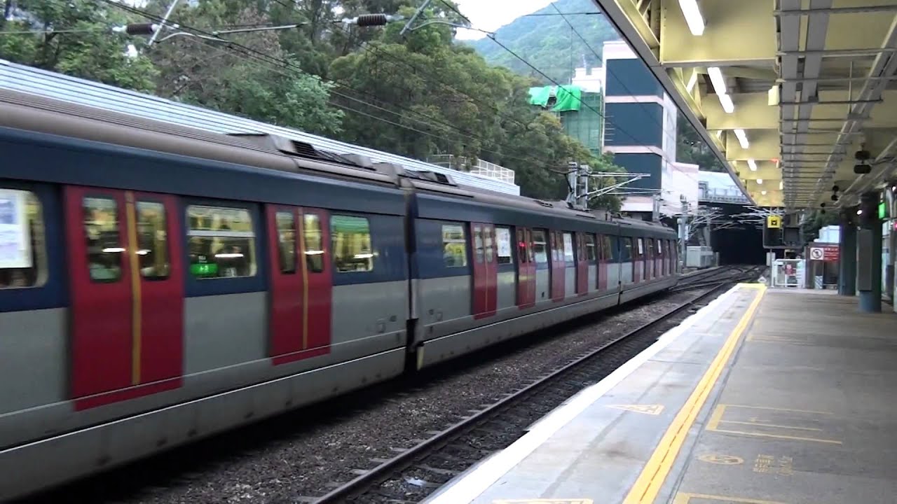 [HD] MTR East Rail Line: SP-1900 Train Departure & MLR Train Arrival