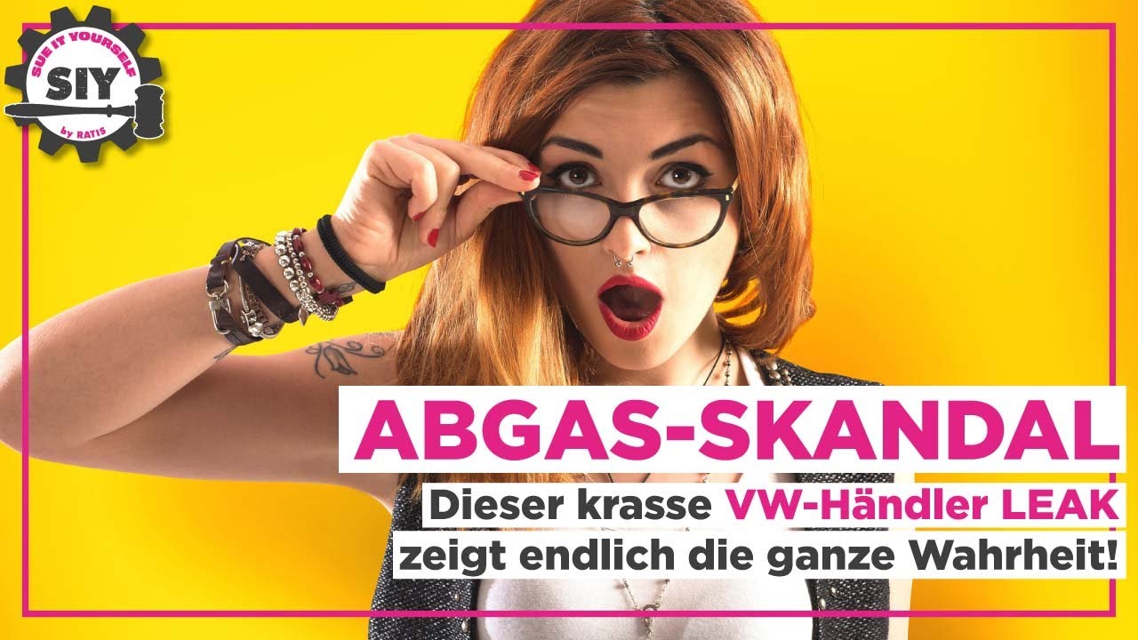 LEAK IM ABGAS-SKANDAL bei Volkswagen! | Diese interne Händlerinfo zeigt endlich die Wahrheit | SIY