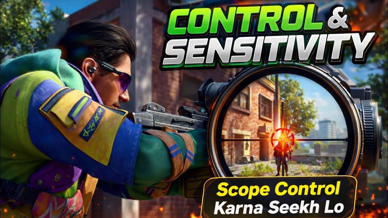 Scarfall scope control & sensitivity 💥