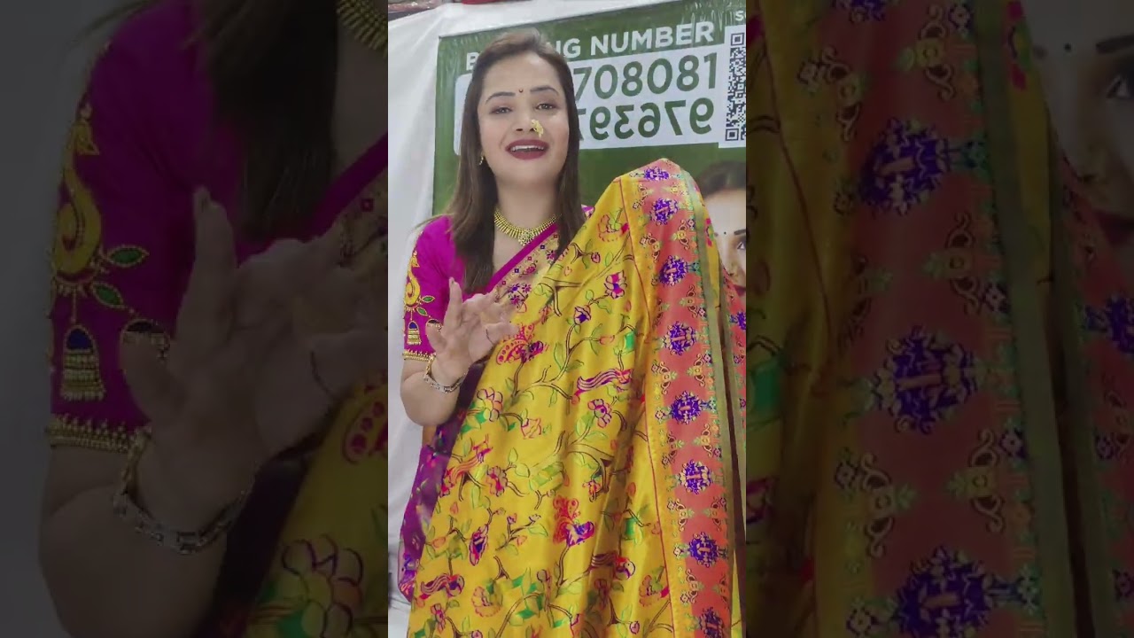 Beautiful Original Tissue Paithani 💥 Booking Number 9769708081 