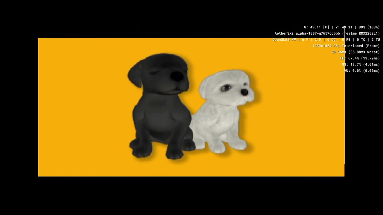 Petz: Dogz/Dogz 2 - Aethersx2 Android PS2 Emulator SD888 Realme GT