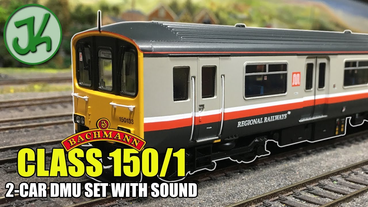 Bargain Bachmann? Class 150/1 2-Car DMU set with sound in GMPTE Livery - Unboxing and Review