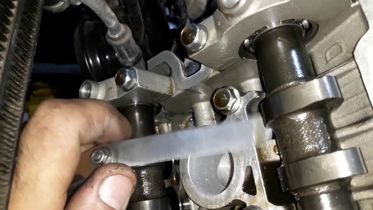 Como verificar folga de válvula (motor em V ) da MIRAGE 250 2011 KASINSKI