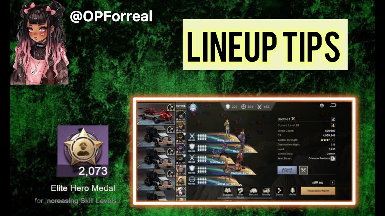 LAST FORTRESS: UNDERGROUND - BASIC LINEUP TIPS AND PLACEMENT
