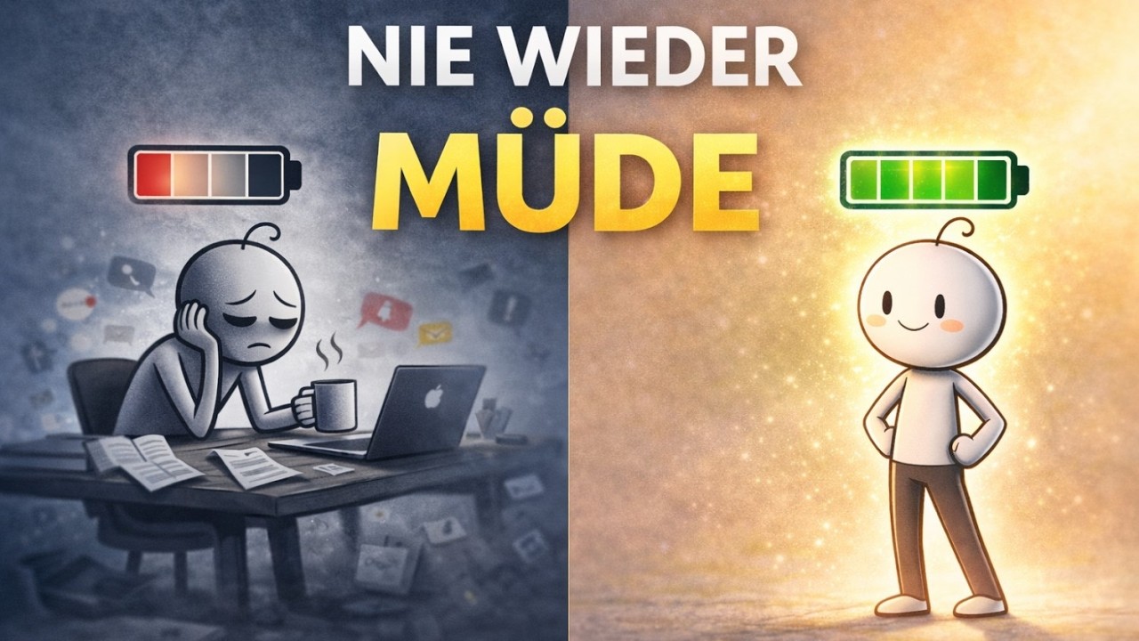 Wie du NIE mehr müde wirst