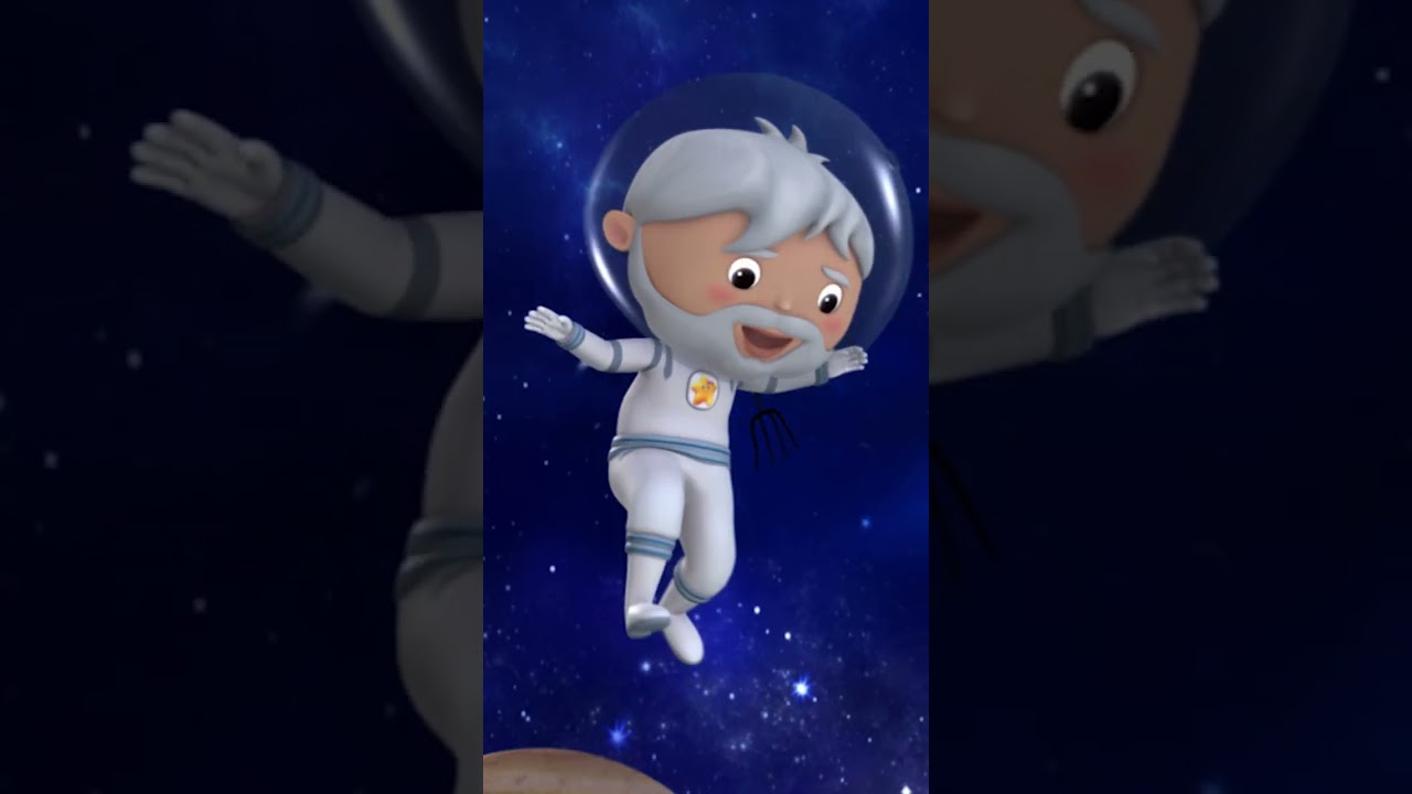 Old MacDonald Jumps into Space?! 🚀🐄 #Shorts #OldMacDonald #SpaceAdventure