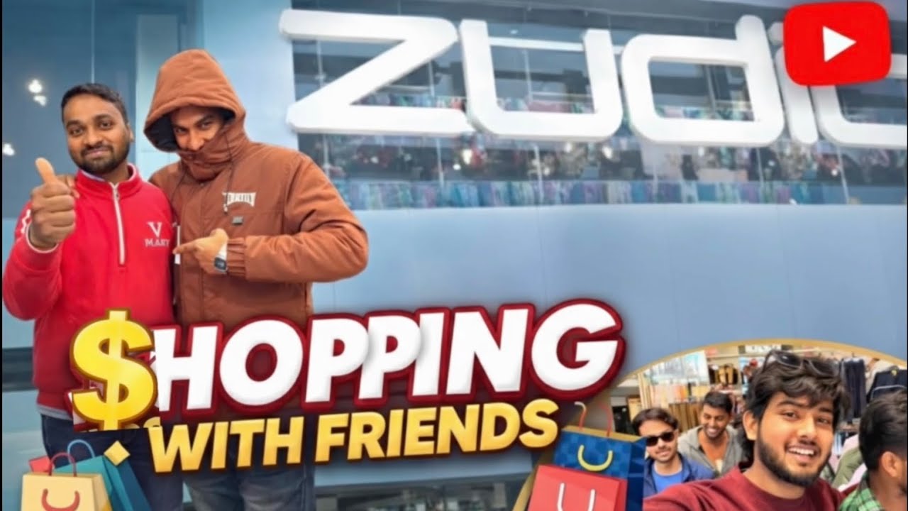 Mall Me Dosto Ke Sath Full Masti 🤣 | Shopping Comedy Vlog