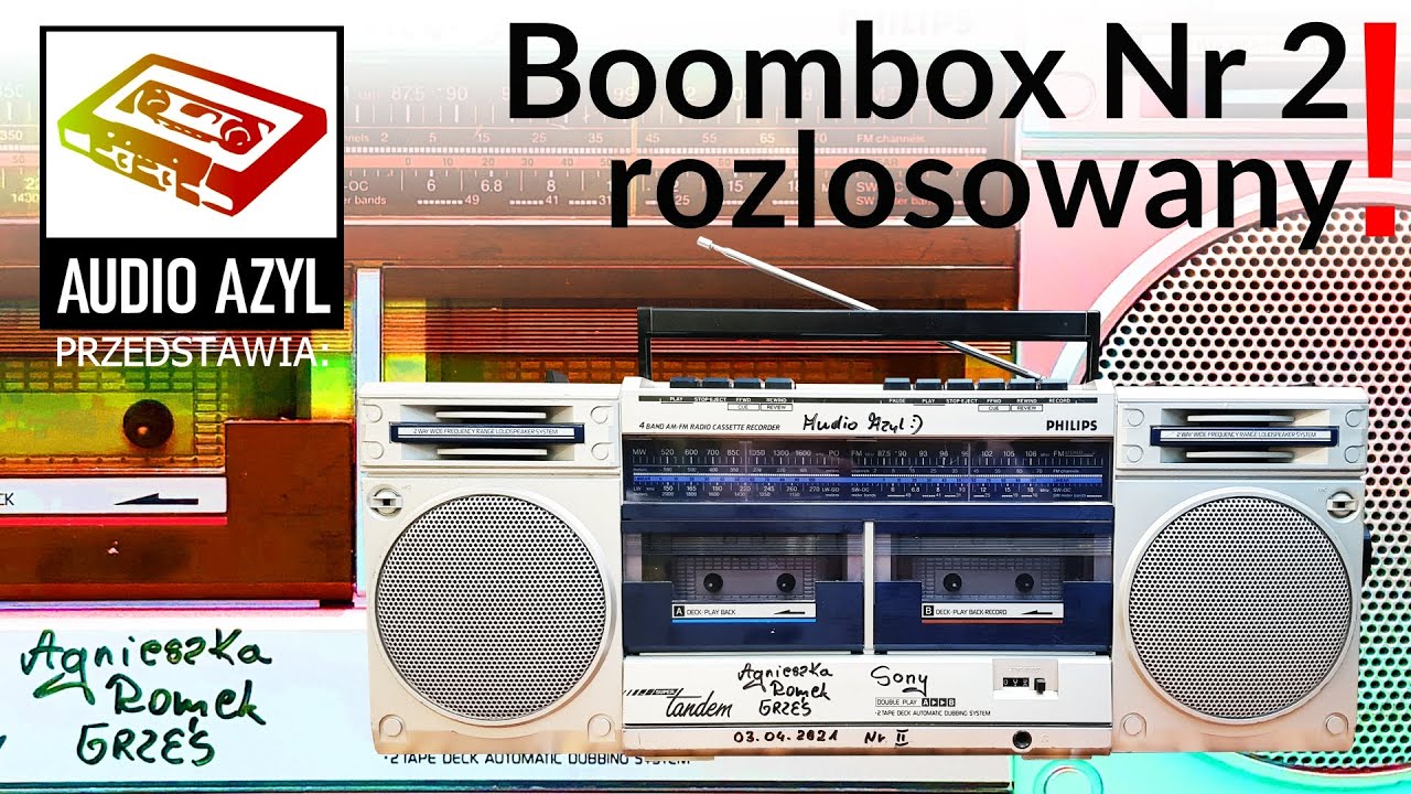 Boombox Nr 2 rozlosowany!