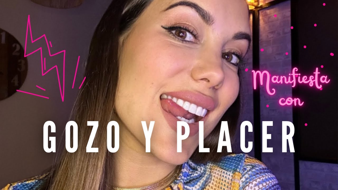 Manifiesta con placer