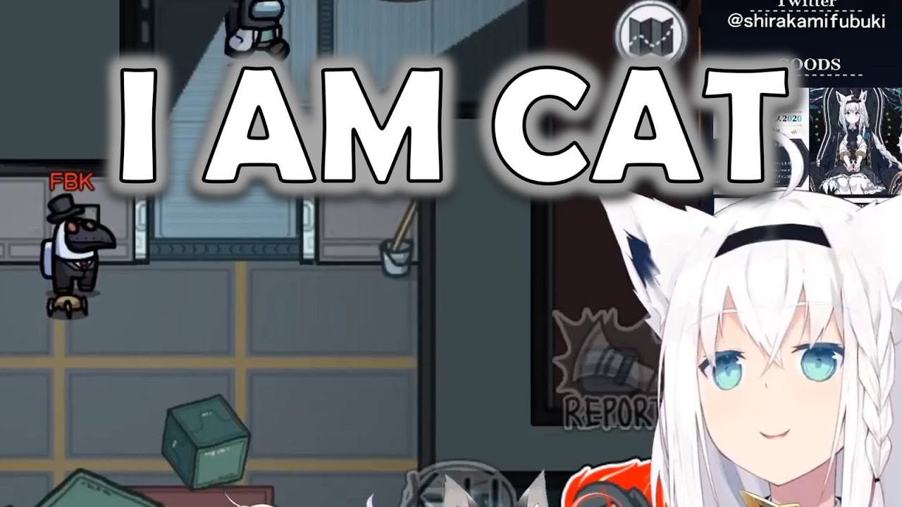 Fubuki Accidently Admits She's a Cat 【#ゆるホロAmongUS】【HOLOLIVE】【ENG SUB】