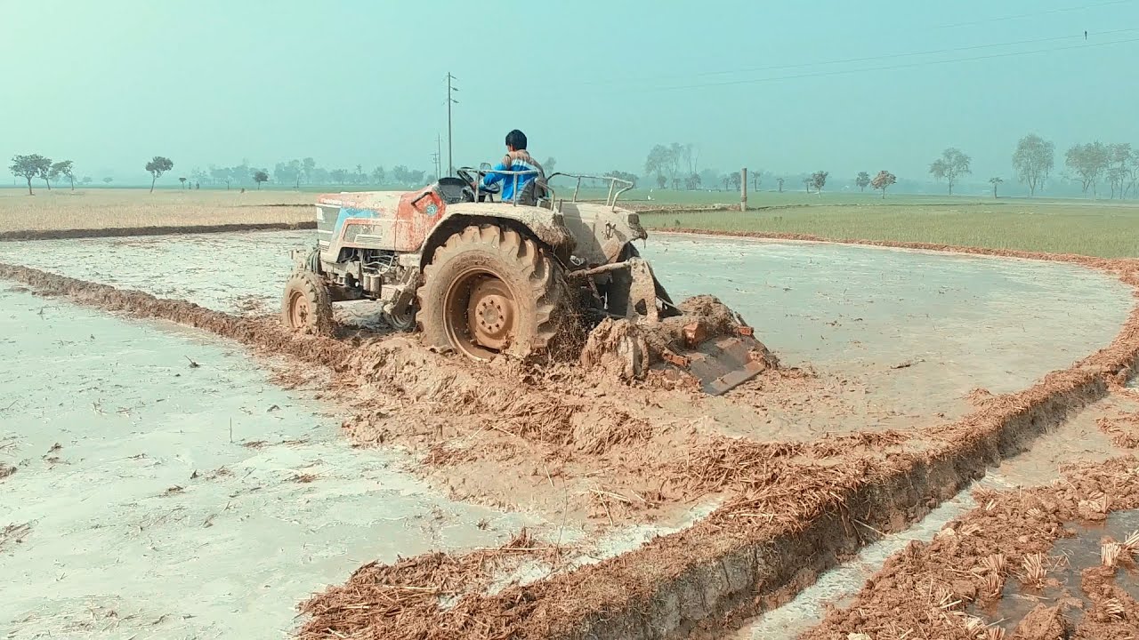 Power Tractor Drone Video 2023 | New tractor videos | Amazing Tarctor Drone Video Footage