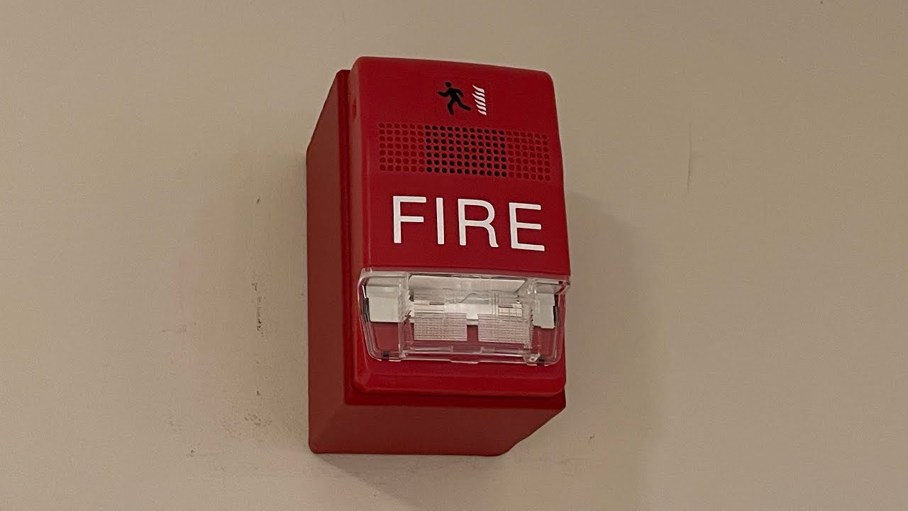 Basement Fire System Test 35 | EST Genesis Horn/Strobes