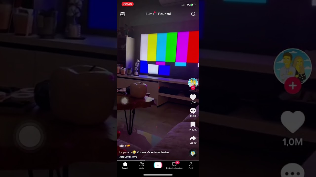Il prank sa mère avec une fausse alert nucléaire (Prank) [tiktok]
