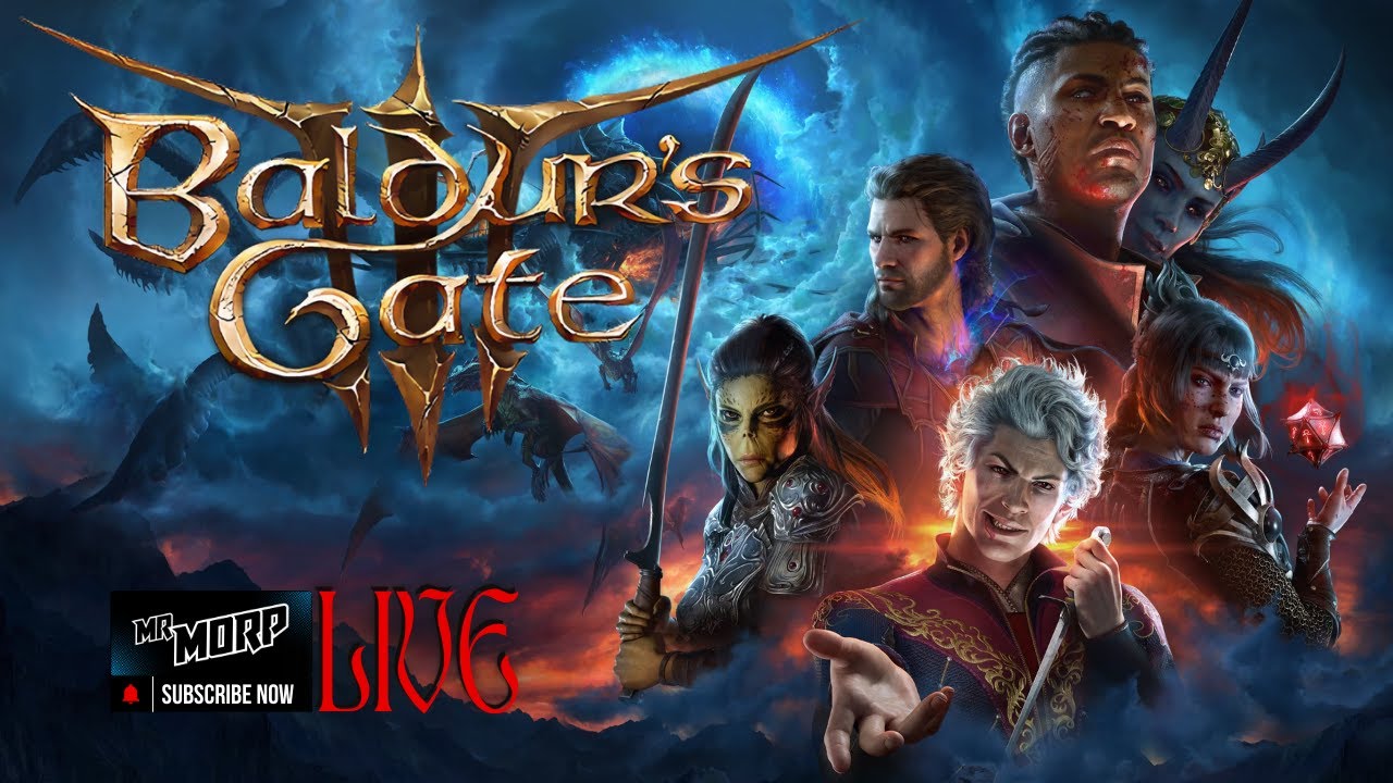 Baldur’s Gate 3 LIVE – New RPG Series Begins (MrMorp)