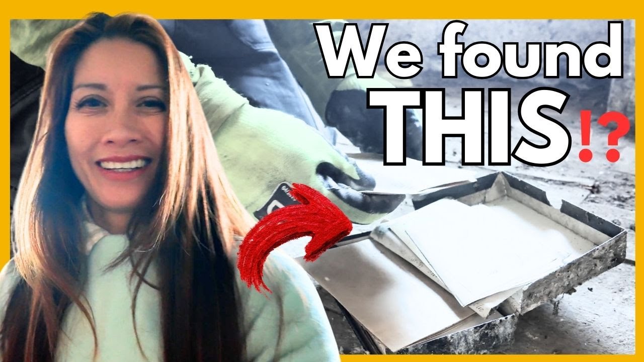 Hidden Treasure in the Château Tower 🏰 | Cleaning, Discovery & Preparing for Construction