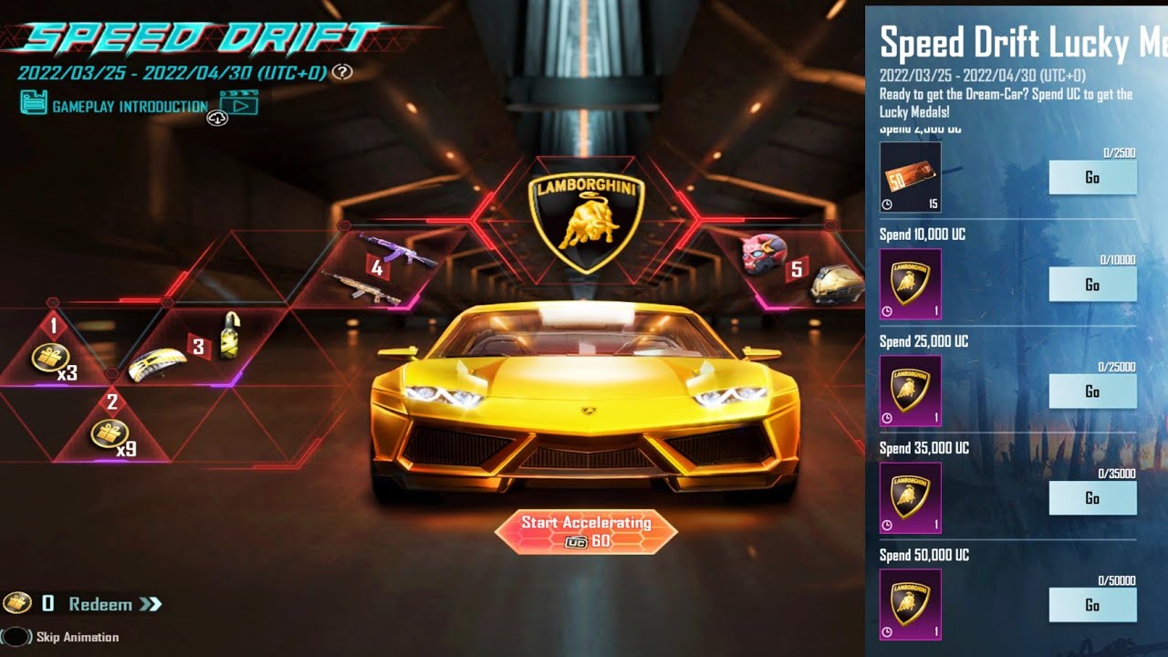 HOW TO FREE LAMBORGHINI SKIN IN BGMI GAME / PUBG LAMBORGHINI SKIN IS HERE / LAMBORGHINI SKIN OPNING