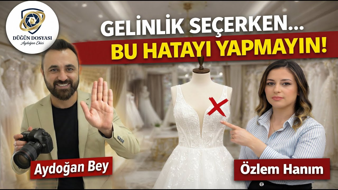 Gelinlik Seçimi Uzmanından Tavsiyeler