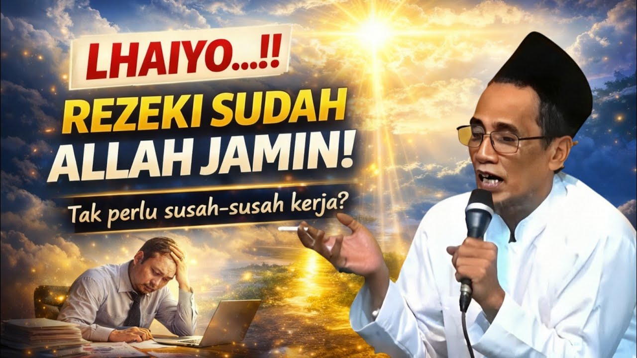 Jangan Panik Soal Rezeki! Ini Penjelasan KH Mukhlason Rosyid