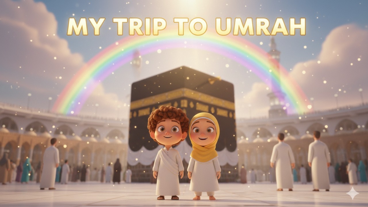 TRIP TO UMRAH | ISLAMIC LEARNING | MUSLIM KIDS VIDEO | KIDS CARTOON